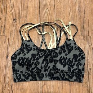 VS Sport animal print sports bra
